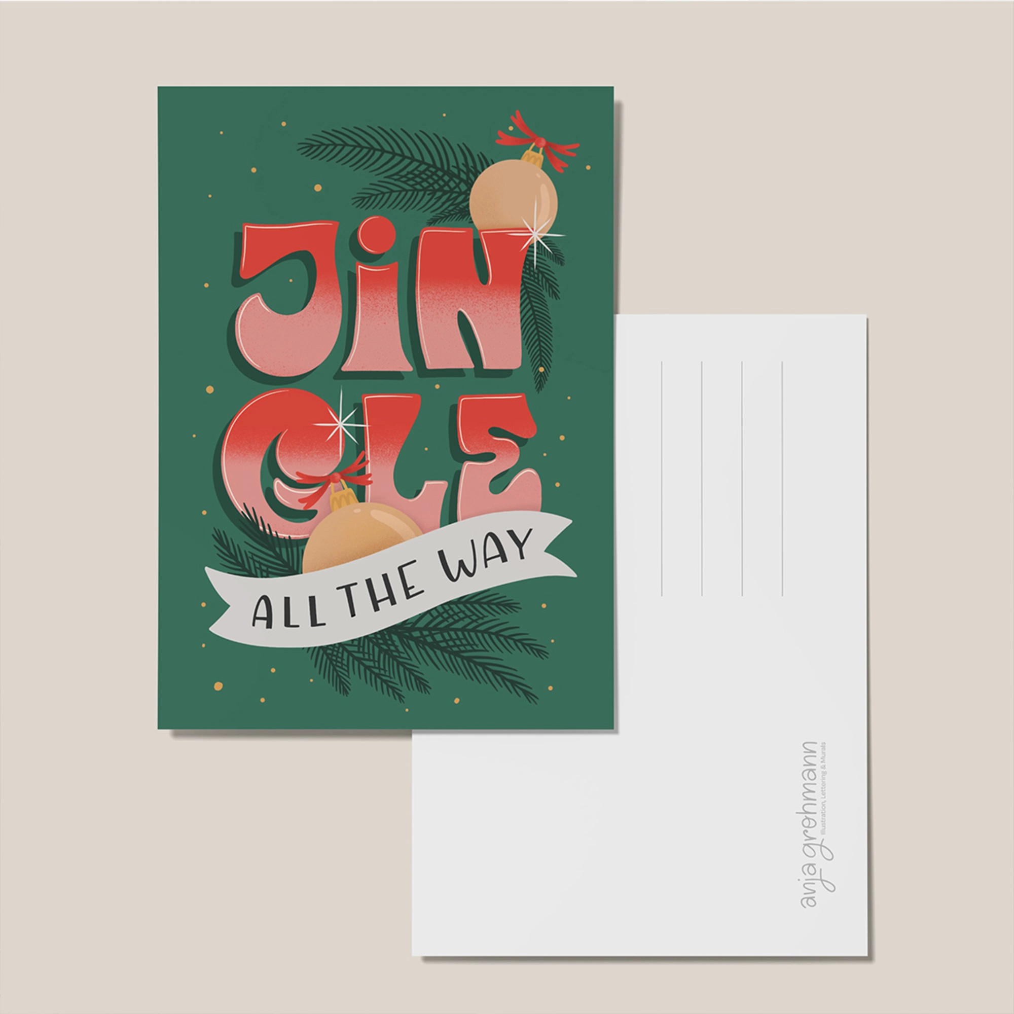 anja-grohmann-graz-fun-lettering-christmas-postcard