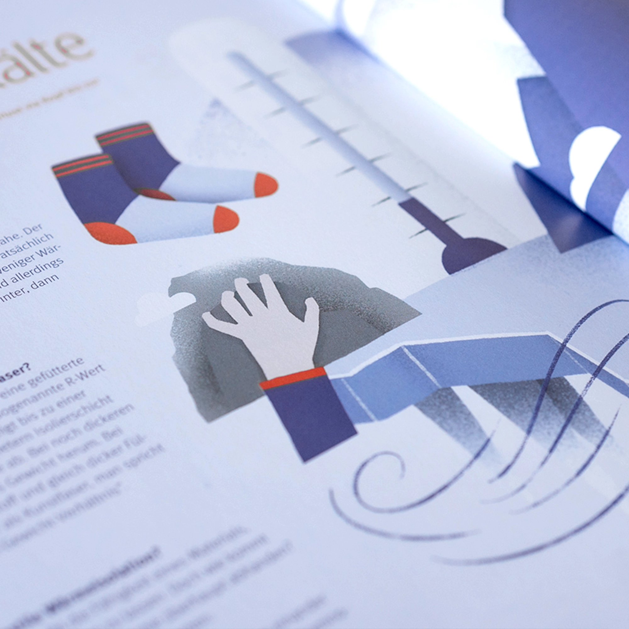 Bergundsteigen Editorial Illustration